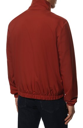Мужской двусторонний бомбер LORO PIANA красного цвета, арт. FAF8466 | Фото 4 (Кросс-КТ: Куртка; Материал утеплителя: Шерсть; Рукава: Длинные; Принт: Без принта; Материал внешний: Синтетический материал; Региональные ограничения белый список (Axapta Mercury): RU; Мужское Кросс-КТ: Верхняя одежда; Длина (верхняя одежда): Короткие; Стили: Кэжуэл)