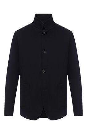 Мужской кашемировый пиджак LORO PIANA темно-синего цвета по цене 438500 руб., арт. FAL2980 | Фото 1 Мужской кашемировый пиджак LORO PIANA темно-синего цвета, арт. FAL2980 | Фото 1