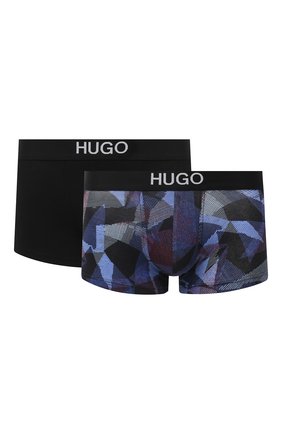 Мужские комплект из двух боксеров HUGO черного цвета по цене 3600 руб., арт. 50433298 | Фото 1 Мужские комплект из двух боксеров HUGO черного цвета, арт. 50433298 | Фото 1