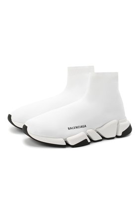 Мужские текстильные кроссовки speed 2.0 BALENCIAGA белого цвета по цене 55400 руб., арт. 617239/W1702 | Фото 1 Мужские текстильные кроссовки speed 2.0 BALENCIAGA белого цвета, арт. 617239/W1702 | Фото 1