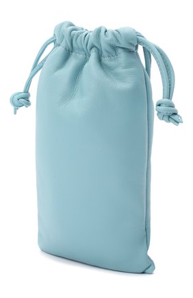 Женская сумка pillow MANSUR GAVRIEL голубого цвета по цене 21250 руб., арт. WP20H004KQ | Фото 3 Женская сумка pillow MANSUR GAVRIEL голубого цвета, арт. WP20H004KQ | Фото 3