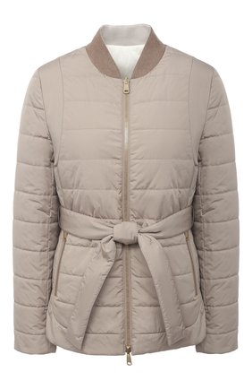 Женская пуховая куртка BRUNELLO CUCINELLI бежевого цвета по цене 252500 руб., арт. MB5718855P | Фото 1 Женская пуховая куртка BRUNELLO CUCINELLI бежевого цвета, арт. MB5718855P | Фото 1