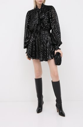 Женское платье BALMAIN черного цвета по цене 224000 руб., арт. UF16336/X421 | Фото 2 Женское платье BALMAIN черного цвета, арт. UF16336/X421 | Фото 2