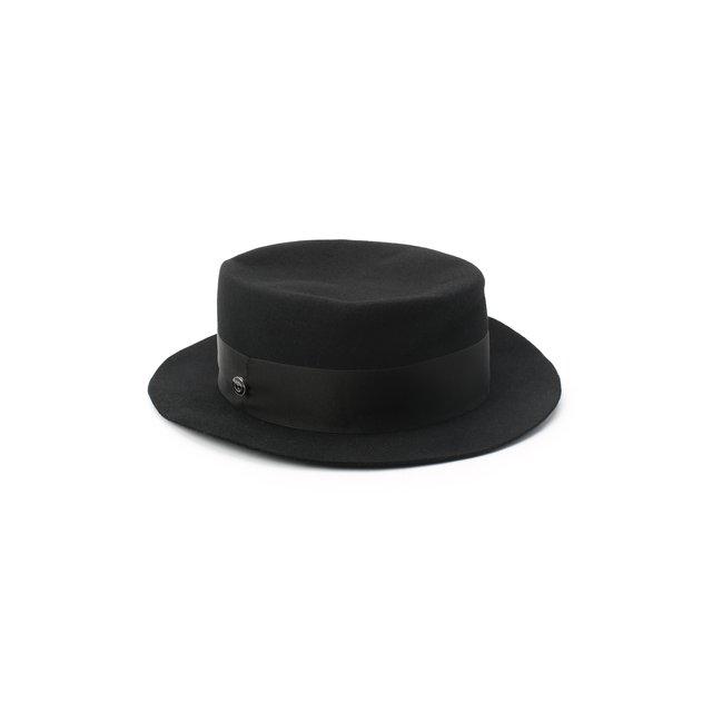Фетровая шляпа Giorgio Armani черного цвета