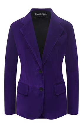 Женский замшевый жакет TOM FORD фиолетового цвета по цене 484500 руб., арт. GIL449-LEX226 | Фото 1 Женский замшевый жакет TOM FORD фиолетового цвета, арт. GIL449-LEX226 | Фото 1