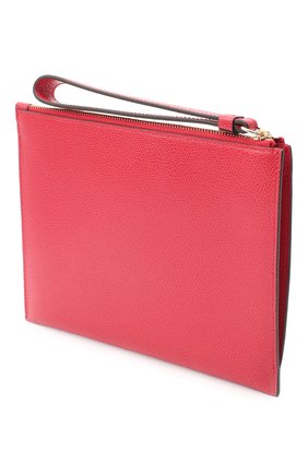 Женская кожаная косметичка FURLA красного цвета по цене 9900 руб., арт. EAX1UNO/ARE000 | Фото 2 Женская кожаная косметичка FURLA красного цвета, арт. EAX1UNO/ARE000 | Фото 2