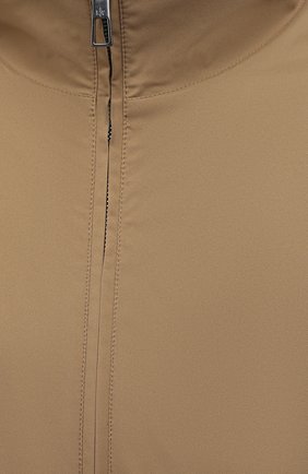 Мужской двусторонний бомбер LORO PIANA бежевого цвета, арт. FAF8466 | Фото 5 (Кросс-КТ: Куртка; Материал утеплителя: Шерсть; Рукава: Длинные; Принт: Без принта; Материал внешний: Синтетический материал; Региональные ограничения белый список (Axapta Mercury): RU; Мужское Кросс-КТ: Верхняя одежда; Длина (верхняя одежда): Короткие; Стили: Кэжуэл)