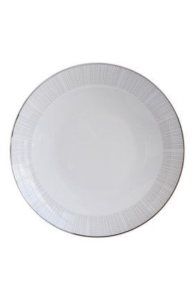 Блюдо круглое глубокое silva  BERNARDAUD серебряного цвета, арт. 1853/21266 | Фото 1 (Ограничения доставки: fragile-2)