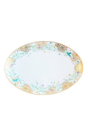 Блюдо feerie BERNARDAUD разноцветного цвета по цене 33700 руб., арт. 1860/107 | Фото 1 Блюдо feerie BERNARDAUD разноцветного цвета, арт. 1860/107 | Фото 1