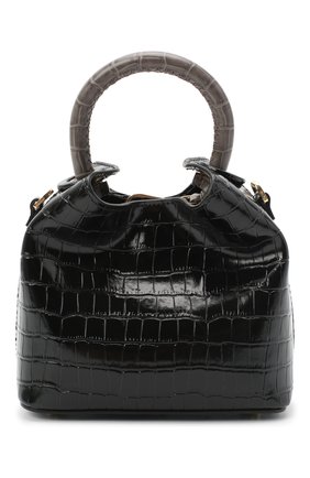 Женская сумка madeleine small ELLEME черного цвета по цене 32950 руб., арт. MADELEINE/CR0C0 PRINT LEATHER | Фото 1 Женская сумка madeleine small ELLEME черного цвета, арт. MADELEINE/CR0C0 PRINT LEATHER | Фото 1