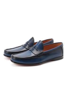 Мужские кожаные пенни-лоферы RALPH LAUREN темно-синего цвета по цене 106000 руб., арт. 815775160 | Фото 1 Мужские кожаные пенни-лоферы RALPH LAUREN темно-синего цвета, арт. 815775160 | Фото 1 (Материал внутренний: Натуральная кожа; Мужское Кросс-КТ: Лоферы-обувь; Стили: Кэжуэл; Материал внешний: Кожа)