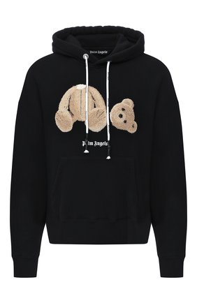Мужской хлопковое худи PALM ANGELS черного цвета по цене 59700 руб., арт. PMBB058E20FLE0031060 | Фото 1 Мужской хлопковое худи PALM ANGELS черного цвета, арт. PMBB058E20FLE0031060 | Фото 1