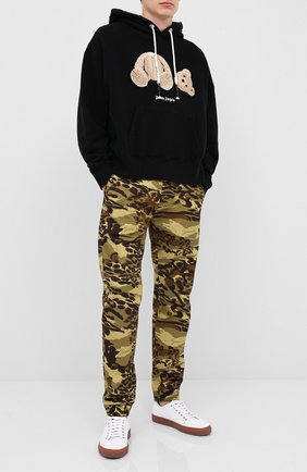 Мужской хлопковое худи PALM ANGELS черного цвета по цене 59700 руб., арт. PMBB058E20FLE0031060 | Фото 2 Мужской хлопковое худи PALM ANGELS черного цвета, арт. PMBB058E20FLE0031060 | Фото 2