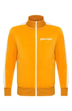 Мужская толстовка PALM ANGELS желтого цвета по цене 37600 руб., арт. PMBD001E20FAB0032201 | Фото 1 Мужская толстовка PALM ANGELS желтого цвета, арт. PMBD001E20FAB0032201 | Фото 1
