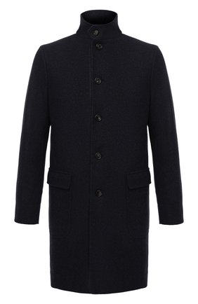 Мужской кашемировое пальто LORO PIANA темно-синего цвета по цене 396500 руб., арт. FAF4702 | Фото 1 Мужской кашемировое пальто LORO PIANA темно-синего цвета, арт. FAF4702 | Фото 1