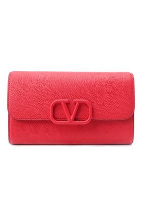 Женский клатч valentino garavani vsling VALENTINO красного цвета по цене 131000 руб., арт. UW2B0H28/RQR | Фото 1 Женский клатч valentino garavani vsling VALENTINO красного цвета, арт. UW2B0H28/RQR | Фото 1