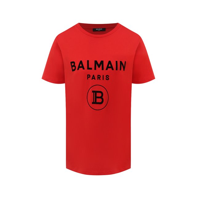 Хлопковая футболка BALMAIN 11182681