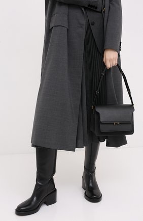 Женская сумка trunk MARNI черного цвета по цене 136500 руб., арт. SBMPN09N01/LV520 | Фото 2 Женская сумка trunk MARNI черного цвета, арт. SBMPN09N01/LV520 | Фото 2