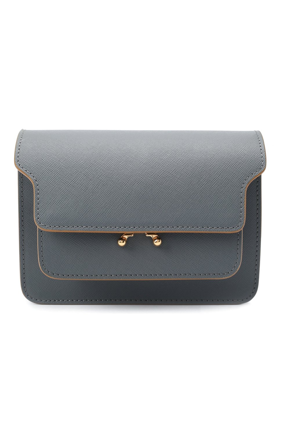 Женская сумка trunk mini MARNI серого цвета, арт. SBMPS01U07/LV520 | Фото 1