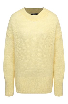 Женская шерстяной свитер ISABEL MARANT желтого цвета по цене 49950 руб., арт. PU1386-20A041I/ESTELLE | Фото 1 Женская шерстяной свитер ISABEL MARANT желтого цвета, арт. PU1386-20A041I/ESTELLE | Фото 1