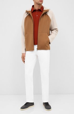 Мужская кашемировая куртка LORO PIANA бежевого цвета по цене 499500 руб., арт. FAL3031 | Фото 2 Мужская кашемировая куртка LORO PIANA бежевого цвета, арт. FAL3031 | Фото 2