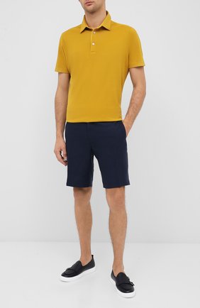 Мужские льняные шорты RALPH LAUREN темно-синего цвета по цене 38700 руб., арт. 790532451 | Фото 2 Мужские льняные шорты RALPH LAUREN темно-синего цвета, арт. 790532451 | Фото 2