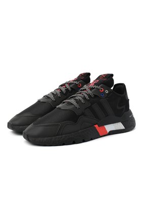 Мужские кроссовки nite jogger ADIDAS ORIGINALS черного цвета по цене 10680 руб., арт. FV3788 | Фото 1 Мужские кроссовки nite jogger ADIDAS ORIGINALS черного цвета, арт. FV3788 | Фото 1