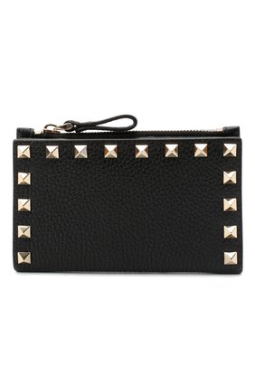 Женские кожаное портмоне valentino garavani VALENTINO черного цвета по цене 25400 руб., арт. UW2P0605/VSH | Фото 1 Женские кожаное портмоне valentino garavani VALENTINO черного цвета, арт. UW2P0605/VSH | Фото 1