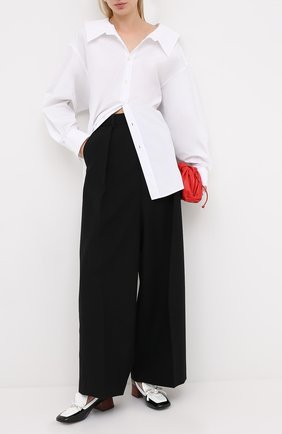 Женская хлопковая рубашка MARNI белого цвета по цене 52800 руб., арт. CAMAW37A01/TCY67 | Фото 2 Женская хлопковая рубашка MARNI белого цвета, арт. CAMAW37A01/TCY67 | Фото 2