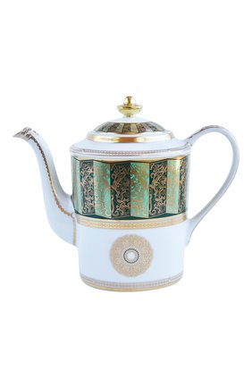 Кофейник eventail vert BERNARDAUD зеленого цвета по цене 135500 руб., арт. 1848/34 | Фото 1 Кофейник eventail vert BERNARDAUD зеленого цвета, арт. 1848/34 | Фото 1