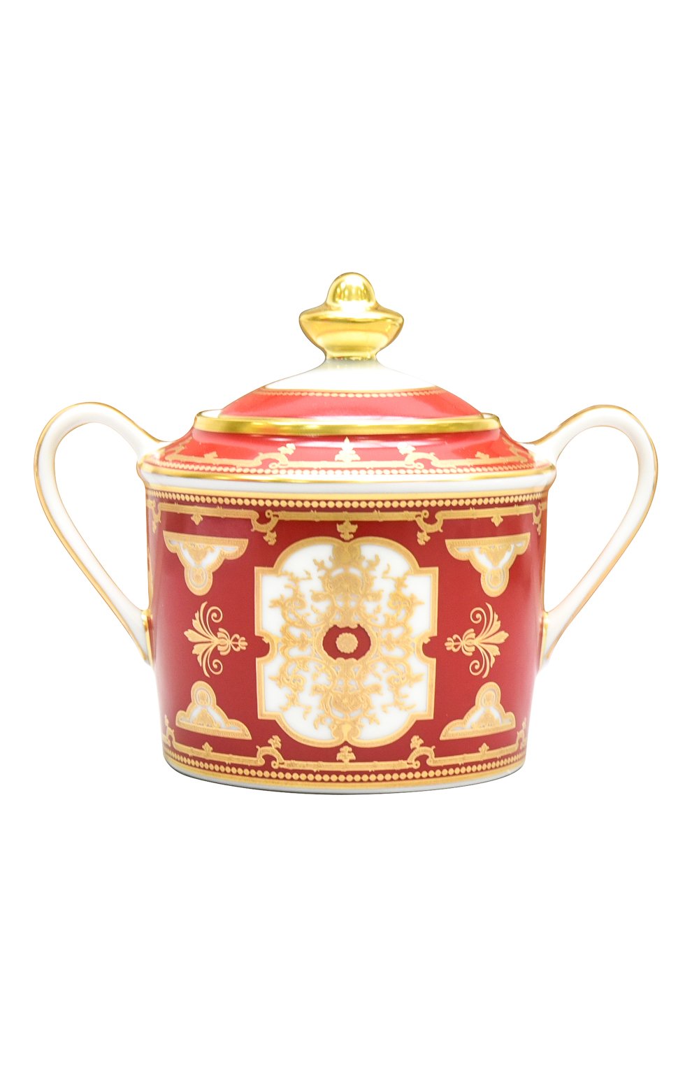 Мужского сахарница aux rois rouge BERNARDAUD красного цвета, арт. G653/155 | Фото 1