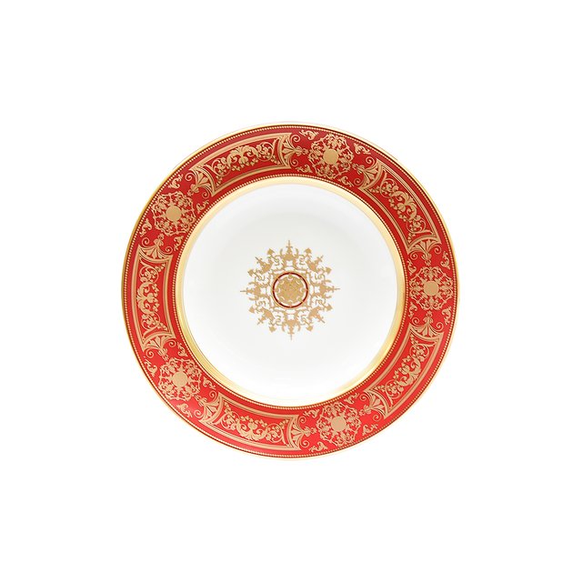 фото Суповая тарелка aux rois rouge bernardaud