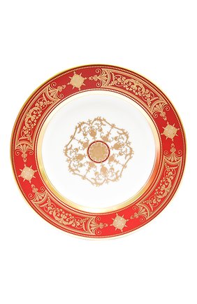 Мужского тарелка для хлеба и масла aux rois rouge BERNARDAUD красного цвета по цене 16750 руб., арт. G653/3 | Фото 1 Мужского тарелка для хлеба и масла aux rois rouge BERNARDAUD красного цвета, арт. G653/3 | Фото 1