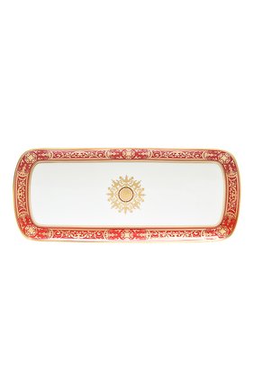 Мужского блюдо для торта aux rois rouge BERNARDAUD красного цвета по цене 121500 руб., арт. G653/95 | Фото 1 Мужского блюдо для торта aux rois rouge BERNARDAUD красного цвета, арт. G653/95 | Фото 1