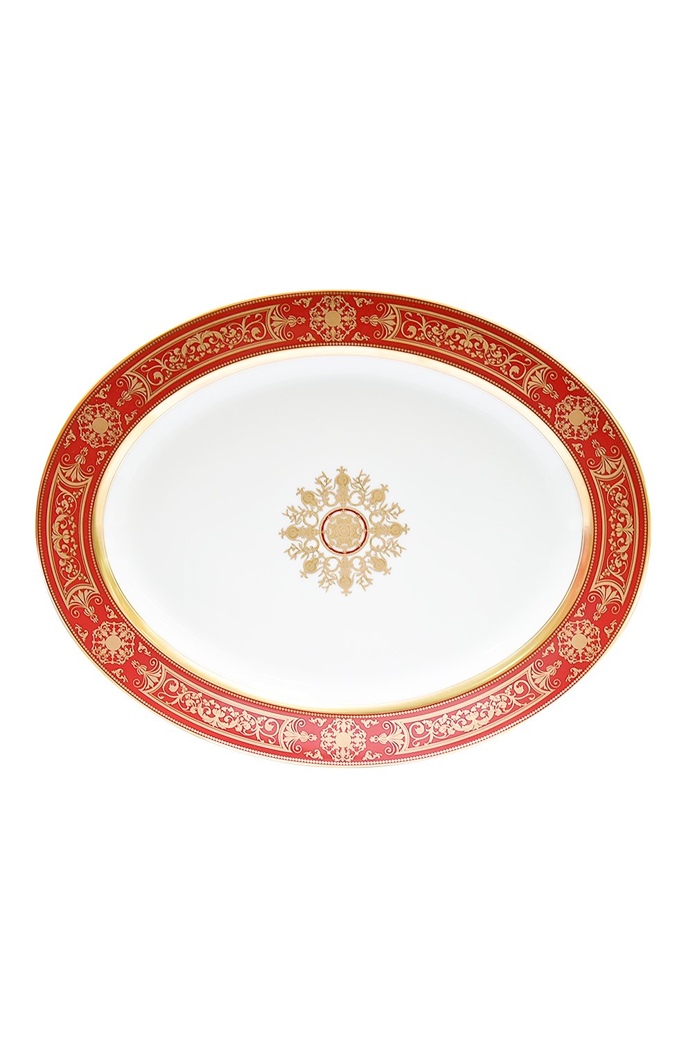 Мужского блюдо aux rois rouge BERNARDAUD красного цвета, арт. G653/107 | Фото 1