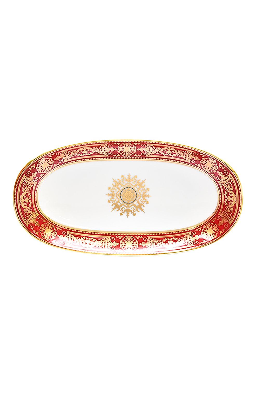 Мужского блюдо для солений aux rois rouge BERNARDAUD красного цвета, арт. G653/125 | Фото 1