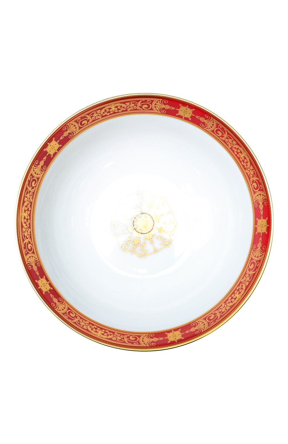 Мужского салатник aux rois rouge BERNARDAUD красного цвета, арт. G653/127 | Фото 1