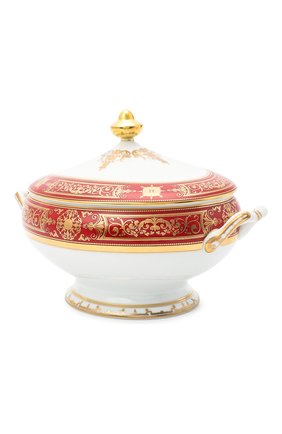 Супница aux rois rouge BERNARDAUD красного цвета по цене 264000 руб., арт. G653/147 | Фото 2 Супница aux rois rouge BERNARDAUD красного цвета, арт. G653/147 | Фото 2