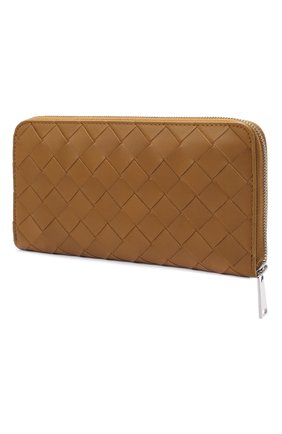 Мужской кожаное портмоне BOTTEGA VENETA коричневого цвета по цене 59900 руб., арт. 593217/VCPQ4 | Фото 2 Мужской кожаное портмоне BOTTEGA VENETA коричневого цвета, арт. 593217/VCPQ4 | Фото 2