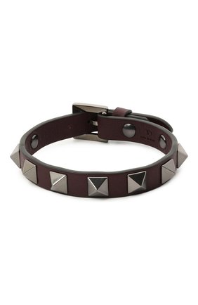 Мужской кожаный браслет valentino garavani VALENTINO бордового цвета по цене 14550 руб., арт. UY2J0801/VH3 | Фото 1 Мужской кожаный браслет valentino garavani VALENTINO бордового цвета, арт. UY2J0801/VH3 | Фото 1