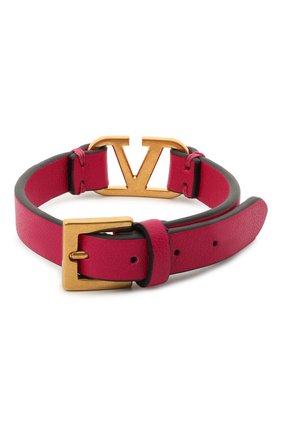 Женский браслет valentino garavani vlogo VALENTINO фуксия цвета по цене 12350 руб., арт. UW2J0C44/ZXL | Фото 2 Женский браслет valentino garavani vlogo VALENTINO фуксия цвета, арт. UW2J0C44/ZXL | Фото 2