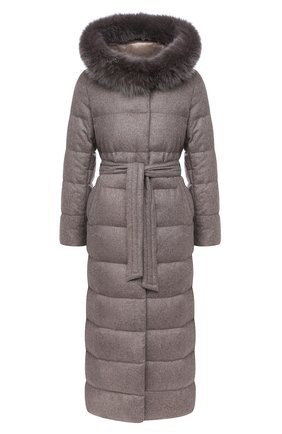 Женский пуховик HERNO бежевого цвета по цене 210000 руб., арт. PI1146D/38087 | Фото 1 Женский пуховик HERNO бежевого цвета, арт. PI1146D/38087 | Фото 1