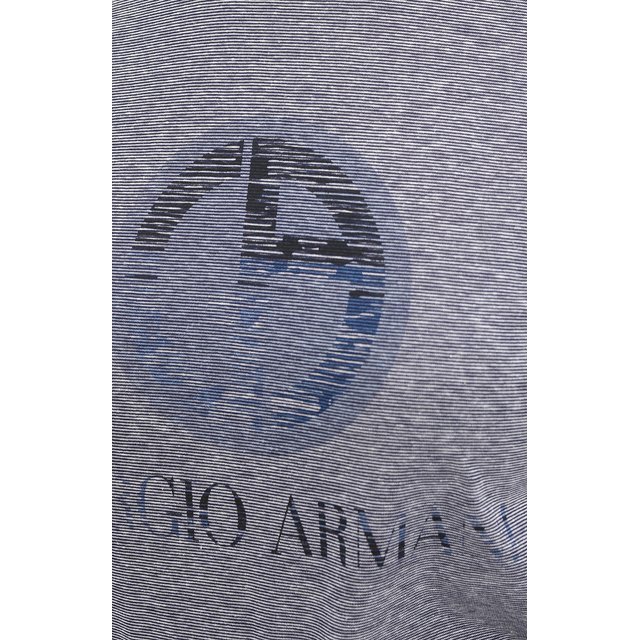 фото Хлопковая футболка giorgio armani
