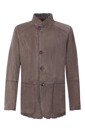 Мужская дубленка GIORGIO ARMANI светло-серого цвета по цене 536500 руб., арт. 9SR11P/9SP13 | Фото 1 Мужская дубленка GIORGIO ARMANI светло-серого цвета, арт. 9SR11P/9SP13 | Фото 1