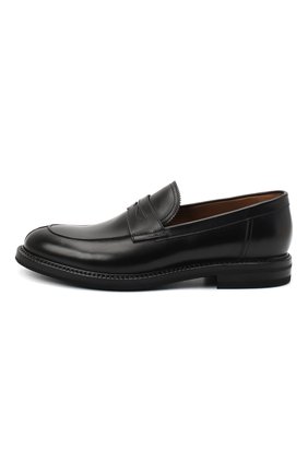 Мужские кожаные пенни-лоферы W.GIBBS черного цвета, арт. 0105001/2243 | Фото 3 (Материал внешний: Кожа; Длина стельки: 29,5, 30,2, 30, 31,5, 30,3, 29, 28, 28,8; Мужское Кросс-КТ: Лоферы-обувь; Материал внутренний: Натуральная кожа; Региональные ограничения белый список (Axapta Mercury): RU; Стили: Кэжуэл; ширина носка стельки: 9,3, 9, 9,2, 9,6; толщина подошвы: 1,5, 1,7; высота каблука: 3,2)