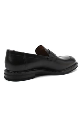 Мужские кожаные пенни-лоферы W.GIBBS черного цвета, арт. 0105001/2243 | Фото 4 (Материал внешний: Кожа; Длина стельки: 29,5, 30,2, 30, 31,5, 30,3, 29, 28, 28,8; Мужское Кросс-КТ: Лоферы-обувь; Материал внутренний: Натуральная кожа; Региональные ограничения белый список (Axapta Mercury): RU; Стили: Кэжуэл; ширина носка стельки: 9,3, 9, 9,2, 9,6; толщина подошвы: 1,5, 1,7; высота каблука: 3,2)