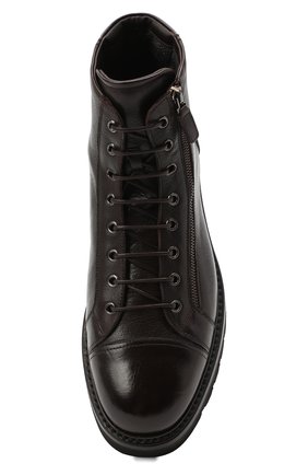 Мужские кожаные ботинки W.GIBBS темно-коричневого цвета, арт. 0672001/1541 | Фото 5 (Длина стельки: 27,5, 28,5, 29,5, 31, 30, 30,5, 29, 28, 26,5; Материал внешний: Кожа; Мужское Кросс-КТ: Ботинки-обувь; Региональные ограничения белый список (Axapta Mercury): RU; Материал утеплителя: Без утеплителя; Материал внутренний: Текстиль; толщина подошвы: 4,2, 4,3, 4,5; ширина носка стельки: 8,7, 9, 8,5, 8,6, 8,8, 9,2)