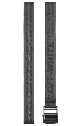 Мужской текстильный ремень industrial OFF-WHITE черного цвета по цене 14750 руб., арт. 0MRB012E20FAB0011010 | Фото 2 Мужской текстильный ремень industrial OFF-WHITE черного цвета, арт. 0MRB012E20FAB0011010 | Фото 2