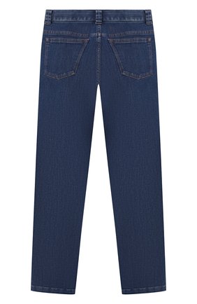 Детские джинсы LORO PIANA синего цвета по цене 23700 руб., арт. FAL2584 | Фото 2 Детские джинсы LORO PIANA синего цвета, арт. FAL2584 | Фото 2