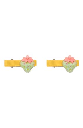 Детская комплект из двух заколок shiny strawberry JUNEFEE разноцветного цвета по цене 950 руб., арт. 6238 | Фото 1 Детская комплект из двух заколок shiny strawberry JUNEFEE разноцветного цвета, арт. 6238 | Фото 1
